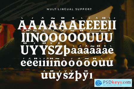 Callen  Modern Serif Font