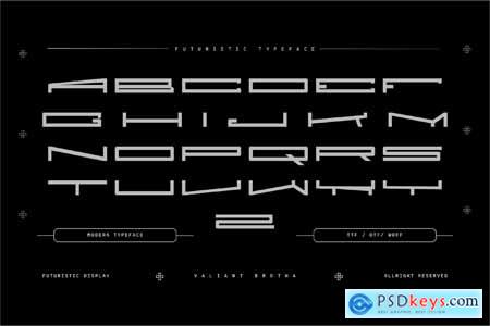 Zoant - Futuristic Font