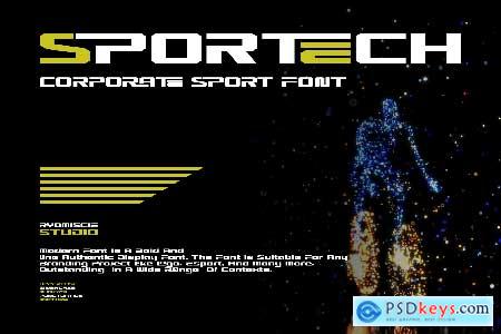 Sportech - Corporate Sport Font