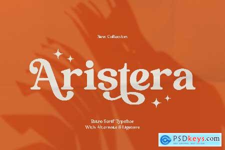 Retro Serif Aristera Font