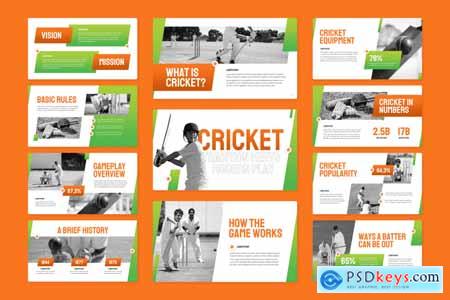 Cricket Sport PowerPoint