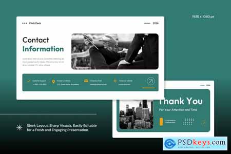 Pitch Deck Powerpoint Template