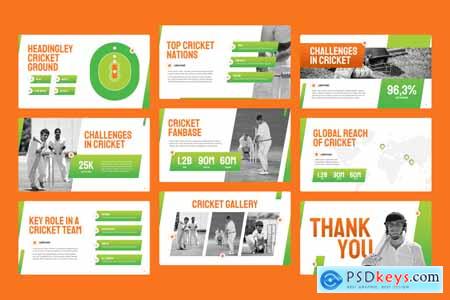 Cricket Sport PowerPoint