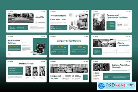 Pitch Deck Powerpoint Template
