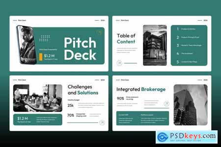 Pitch Deck Powerpoint Template