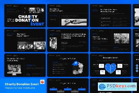 Charity Event Donation - PowerPoint