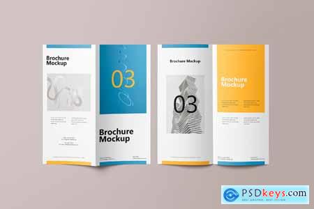Bi-fold Brochure Mockup Bi-fold Brochure Mockup