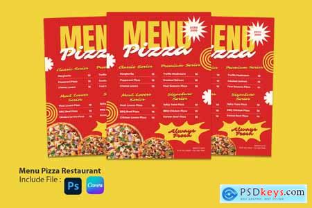 Menu Pizza Promotions