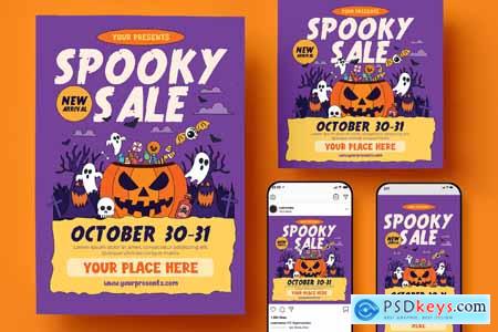 Halloween Sale Flyer