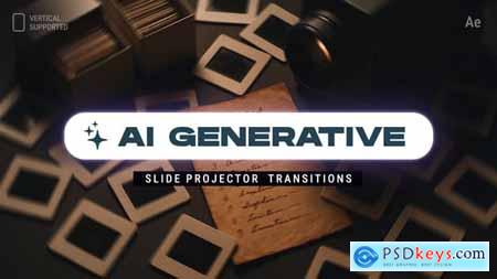 AI Generative Slide Projector Transitions Vertical After Effects 60344226