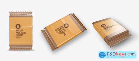 Sweet Biscuit Packaging Mockup