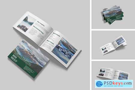 Landscape Book Mockup