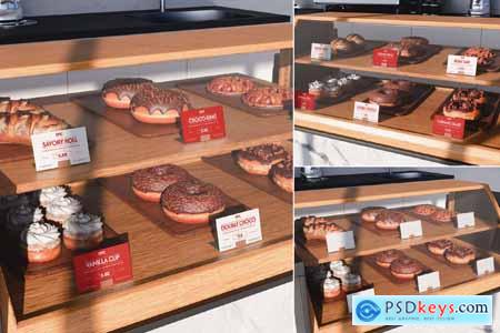 Bakery Donut Mockup