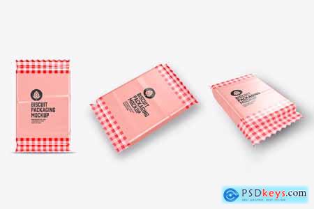 Sweet Biscuit Packaging Mockup
