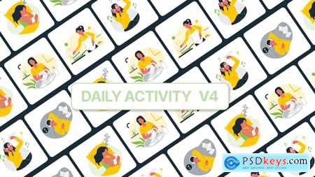 Daily Activity Icon Animation 60362395