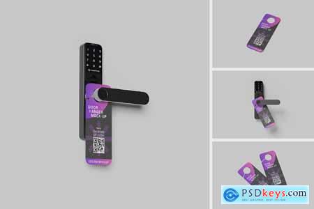 Door Hanger Mockup