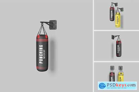 Punching Bag Mockup