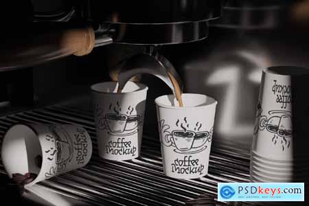 Coffee Cup Minimalist Mockup
