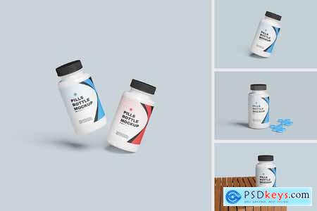 Medical Bottle Mockup
