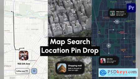 Map Search & Location Pin Drop 60385028
