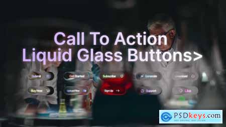Call To Action Liquid Glass Buttons MOGRT 60381654