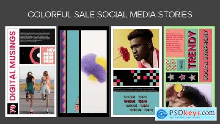 Colorful Sale Social Media Stories for Premiere Pro 60343176