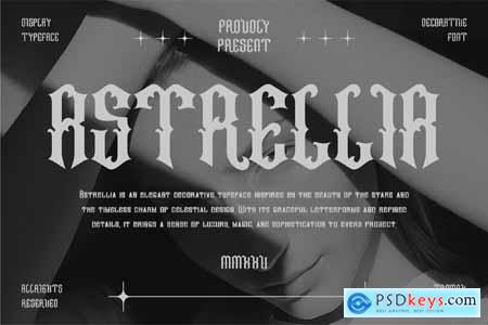 Astrellia - Decorative Font