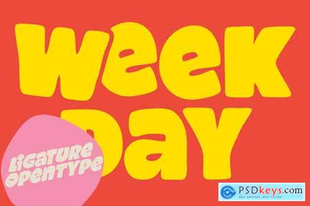 Stellost  Playful Display Typeface