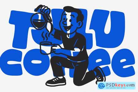 Stellost  Playful Display Typeface