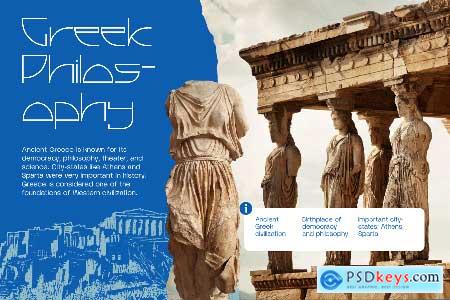 Colossal  Modern Greek Font