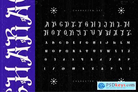 Elvaris - Decorative font