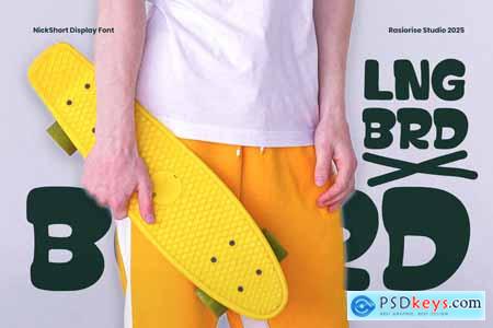 Nick Short - Display Font