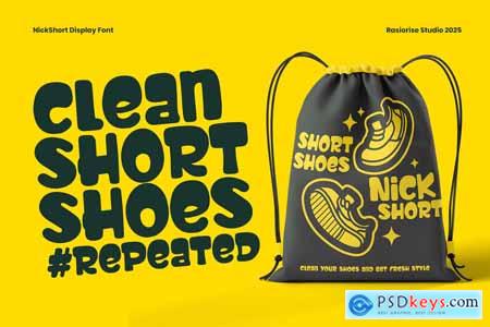 Nick Short - Display Font
