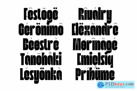 Kangder - Modern Bold Logo Brand Sans Poster Font