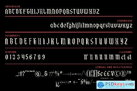 Qordhion Blackletter