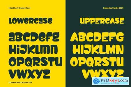 Nick Short - Display Font