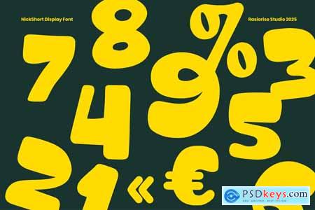 Nick Short - Display Font