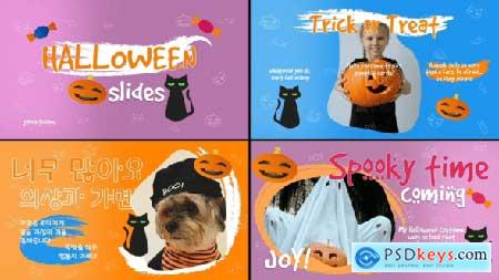 Kids Halloween Typography Slideshow for After Effects 60296758