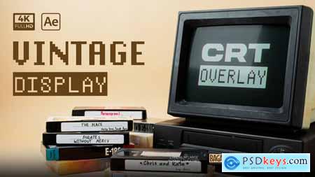  Vintage CRT Overlay 60400290