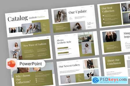 Aesthetic Fashion Catalogue PowerPoint
