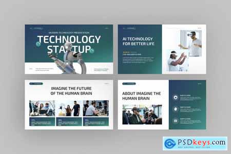 Technology Startup Pitch PowerPoint Presentation