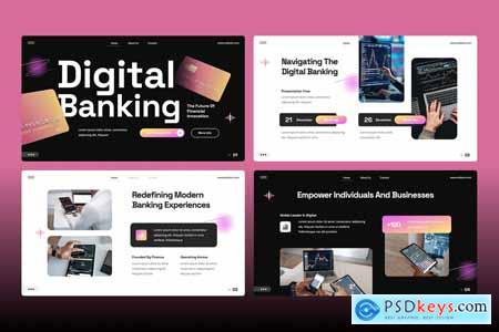 Digital Banking Powerpoint Template