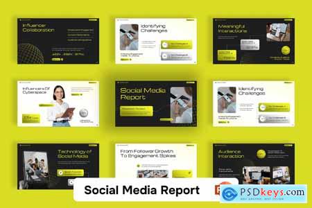 Social Media Report PowerPoint