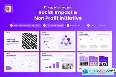 ImpactHive - Social Impact Power Point Template