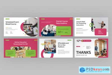 Playful Online Course PowerPoint Presentation