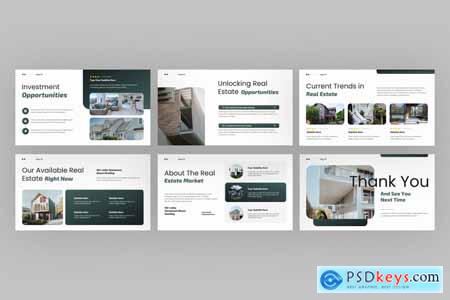 Real Estate Catalogue Google Slides Presentation