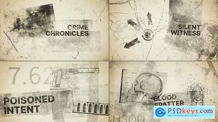Crime Chronicles for Premiere Pro 60340049 Crime Chronicles for Premiere Pro 60340049