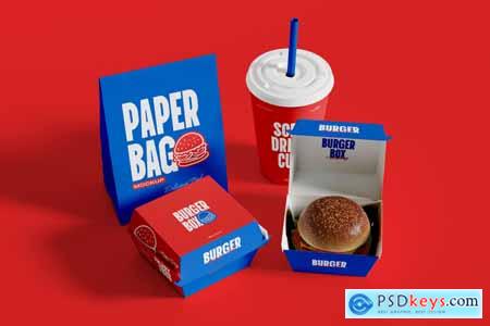 Fast Food Packaging Mockup