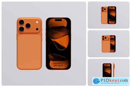 iPhone 17 Pro Mockup iPhone 17 Pro Mockup