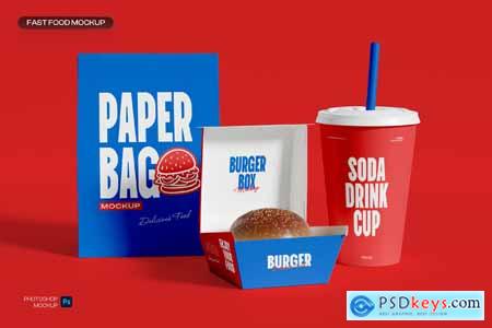 Fast Food Packaging Mockup